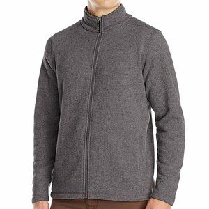 New White Sierra Mens Murphys Zip Fleece Sweater C